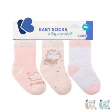 Бебешки термо чорапи Kikka Boo, 3 чифта, 0-6 месеца