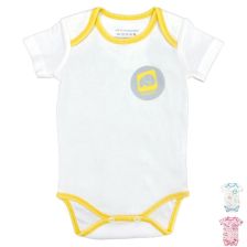 Бебешко боди AZARIA с къс ръкав 0-1 м., размер 50-56 см