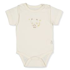 Бебешко боди Bebetto Bamboo, Екрю, 0-12 м., T3867