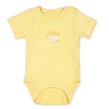 Бебешко боди Bebetto Chick chick, Жълт, 0-12 м., T3794