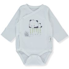Бебешко боди Bebetto Hello Panda, 0-3 м, T3676