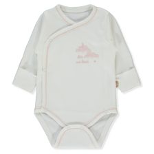 Бебешко боди Bebetto Organic Born With Love, 0-3 м., T4036