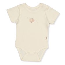 Бебешко боди Bebetto Organic little lamb, 0-12 м., T3939