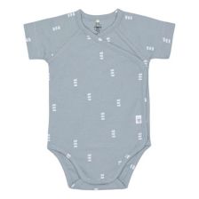 Бебешко боди Lassig GOTS Blocks, с къс ръкав, 0-24 месеца