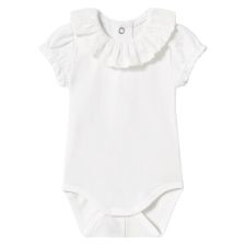 Бебешко боди Mayoral с яка, Бял, 1-9 м., 1757