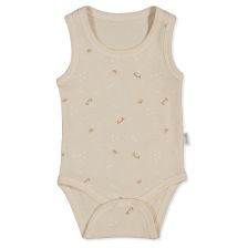 Бебешко боди потник Bebetto Dream Big, Бежов, 0-12 м., T3860