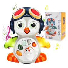 Бебешко интерактивно пингвинче Raya Toys Rocking Penguin, с музика и звуци