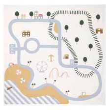 Бебешко килимче за игра Lassig Happy Fruits 100х100 см.