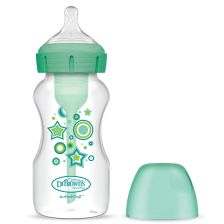 Бебешко шише Антиколик Dr. Brown’s Natural Flow® Options+ Wide-Neck, 270 мл