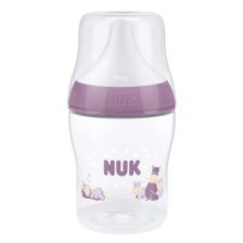 Бебешко шише NUK Perfect Match, със силиконов биберон, 0 м+, 150 мл.