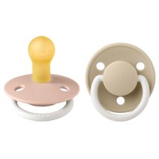 Залъгалки BIBS De Lux Glow in the Dark, 0-18 месеца, 2 бр.