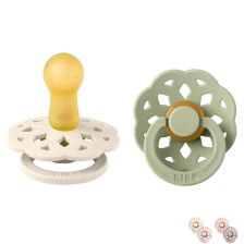 Залъгалки BIBS Boheme, Латекс, 0-18 месеца, 2 бр.