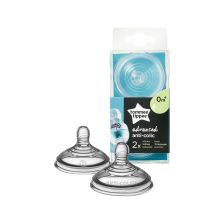 Биберони Tommee Tippee Advanced Anti-Colic Slow 1 капка 0м+ 2бр. TT0002