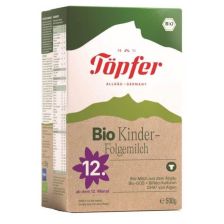 БИО Адаптирано мляко за кърмачета Topfer Laktana Bio Kinder, 12 м+, 500 g
