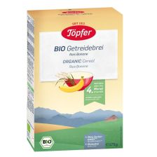 БИО Безмлечна каша Topfer с Ориз и Банан 4+ м. 175 гр.