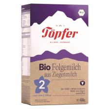 БИО козе преходно мляко Töpfer Lactana 2, 6+ месеца, 400 g