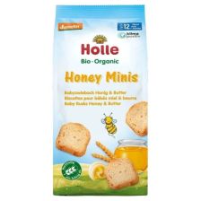 Био мини сухари Holle 8+ м. 100гр.
