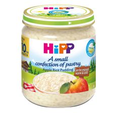 БИО Плодов десерт Hipp мляко с ориз и ябълка 200гр.