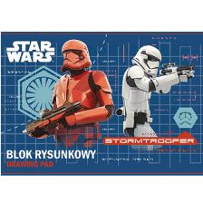 Блок за рисуване Majewski Star Wars А4 бял 20 листа