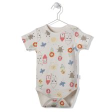 Бебешко боди Bebetto Jolly Good Екрю, 12-36 м., T3069