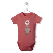 Бебешко боди Bebetto Jolly Good Корал, 12-36 м., T3068