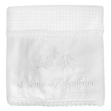 Бродирана кърпа за кръщене AZARIA Лукс, Свето Кръщение, 75х115 см.