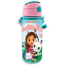 Бутилка Kids Licensing Gabby's Dollhouse Алуминиева 600 мл.