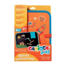 Черна дъска CARIOCA Baby Travel, 4бр. тебешири