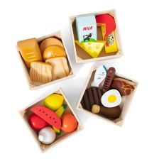 Дървен комплект Melissa & Doug 5 Групи храни, 271