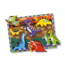 Дървен пъзел Melissa and Doug Динозаври 13747