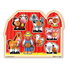 Дървен пъзел Melissa&Doug Ферма 13391