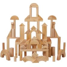 Дървени блокчета Raya Toys 39 части