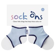 Държачи за бебешки чорапи Dooky Blue, 0-6 месеца