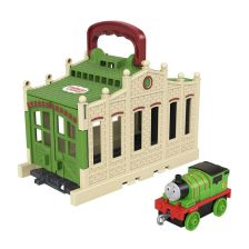 Депо за локомотив Fisher Price Thomas & Friends Connect and Go Percy Shed 3402395