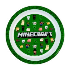 Детска чиния за хранене Kids Licensing Minecraft, пластмасова, 21см.