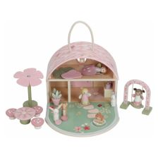 Детска дървена къща за кукли Little Dutch Fairy House Fairy Garden, LD7360