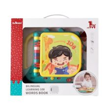 Детска образователна книжка Dumoon, английски и испански
