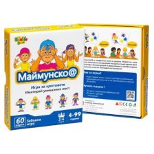 Детска игра с карти Thinkle Stars - Маймунско@ Игра за цветове