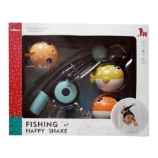 Детска играчка Dumoon Магнитни рибки с въдичка