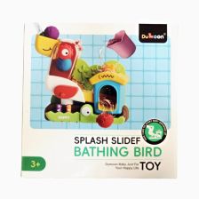 Детска играчка водна пързалка за баня Dumoon Папагал