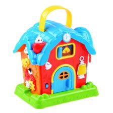 Детска къщичка хамбар активити Raya Toys Music barn, с музика и светлини