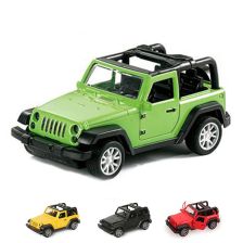 Детска кола за игра Raya Toys Models Джип, с музика и светлини, 1:32