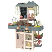 Детска кухня с вода и пара Raya Toys 889-187, Сив