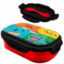 Детска кутия за храна Kids Licensing Pokemon с отделения и прибори