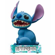 Детска нощна лампа Kids Licensing Stitch 3D, с будилник