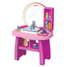 Детска тоалетка Raya Toys Princess Makeup Playset с вода и светлини