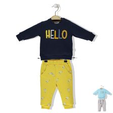 Детски анцуг Bebetto Zebra Family, 2 части, 3-36 м., K3488
