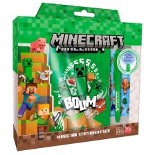 Детски дневник Kids Licensing Minecraft, с магически химикал и стикери