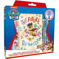 Детски дневник Kids Licensing Paw Patrol The future is pawfect, с магически химикал и стикери