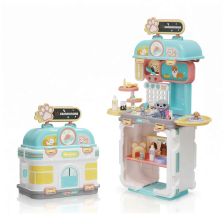 Детски фризьорски салон за домашни любимци 2в1 Raya Toys, 44 ч.